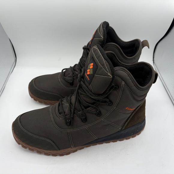 Men's Columbia Fairbanks Omni-Heat Olive Green Boot Size 15 Wide - Picture 6 of 15